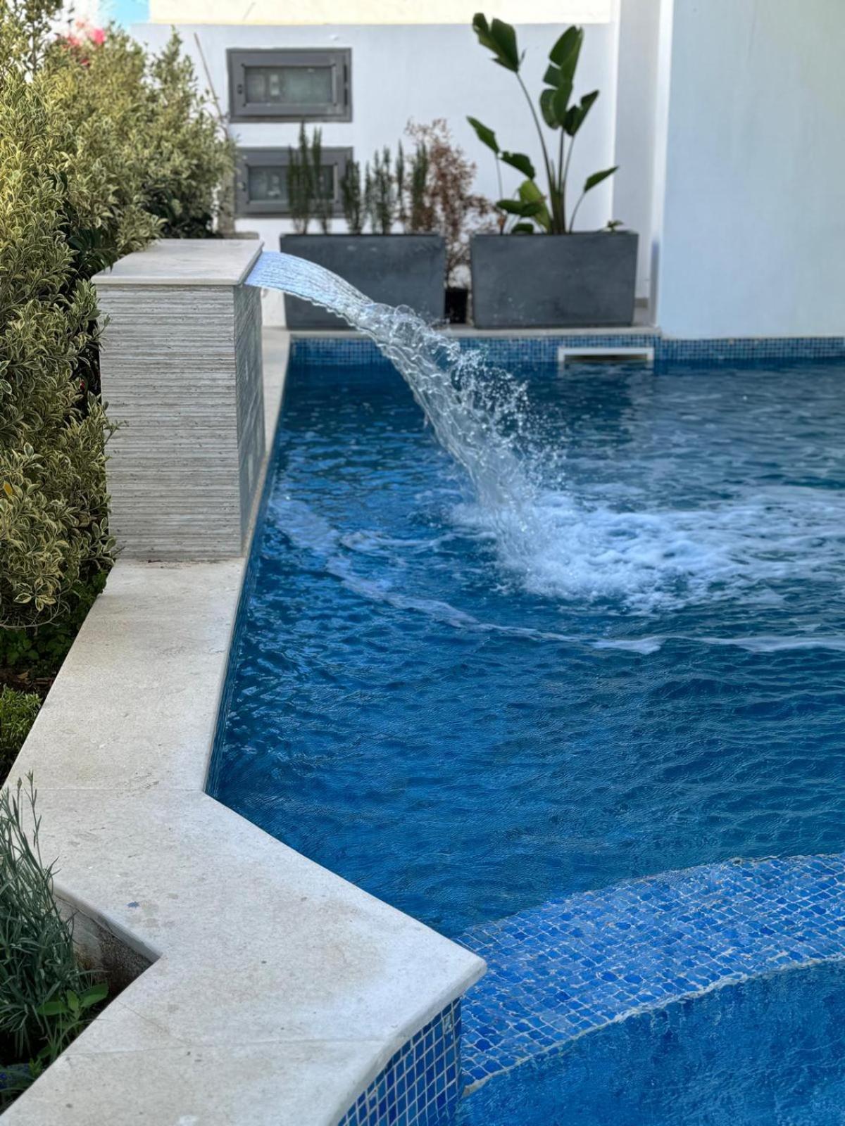 Ferienwohnung La Cascade Hammam Al Ghazzaz Kelibia Exterior foto
