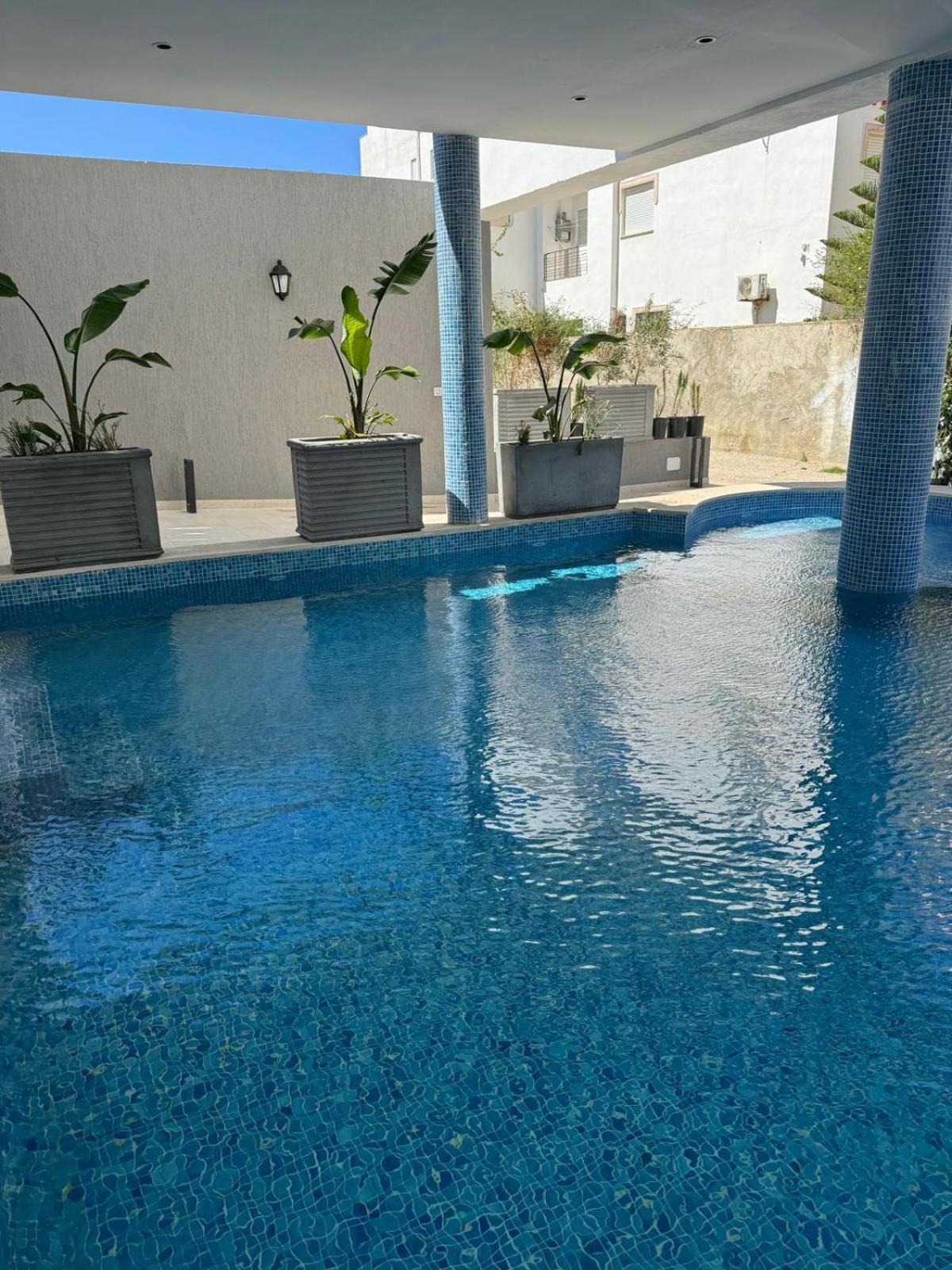 Ferienwohnung La Cascade Hammam Al Ghazzaz Kelibia Exterior foto