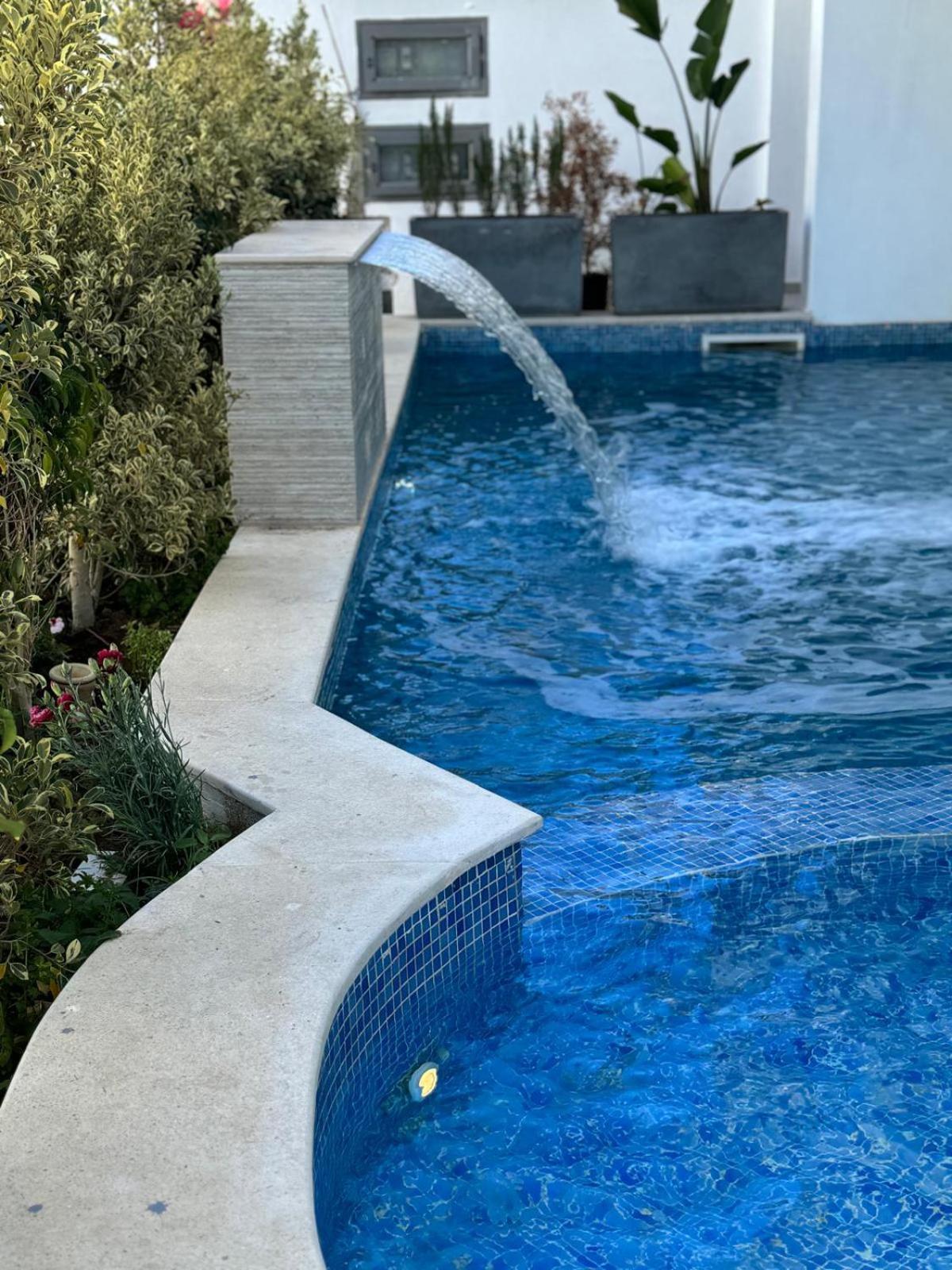 Ferienwohnung La Cascade Hammam Al Ghazzaz Kelibia Exterior foto